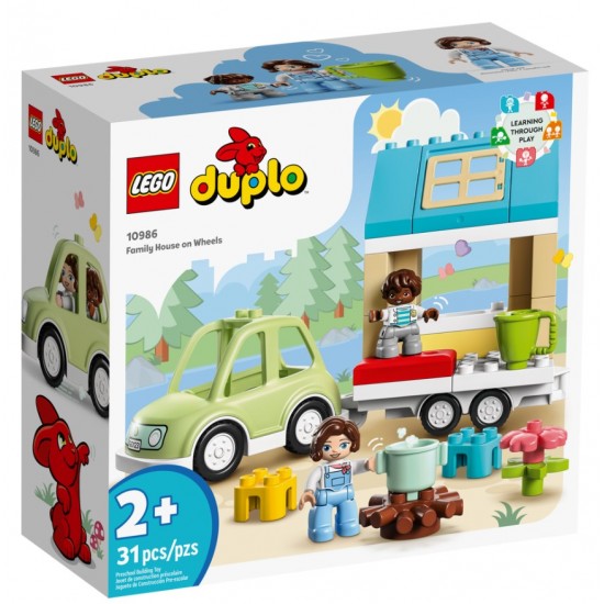 Lego 10986 Duplo Casa pe roti a familiei