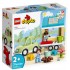 Lego 10986 Duplo Casa pe roti a familiei