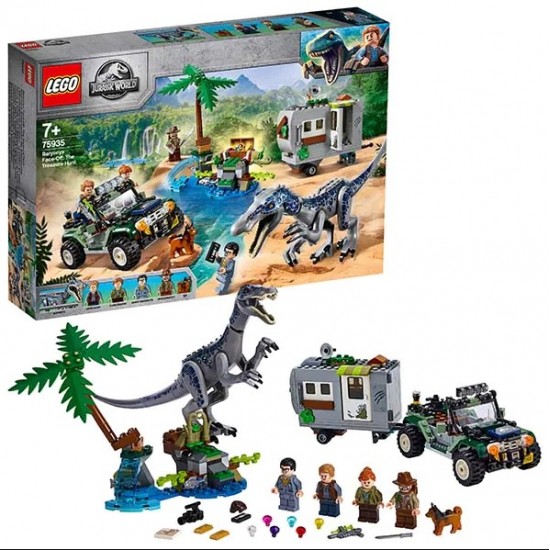 Lego Jurassic World 75935 Infruntarea Baryonyx-Vanatoarea de comori 