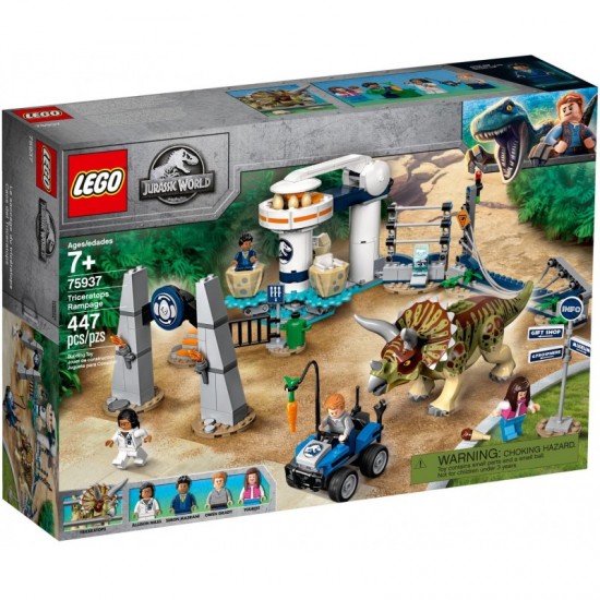 Lego Jurassic World 75937 Triceratops dezlantuit