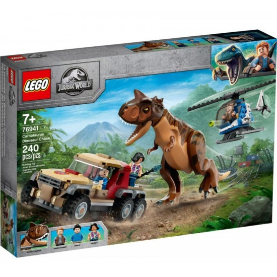 Lego Jurassic World 76941 Urmarirea dinozaurului Carnataurus