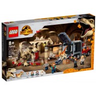 Lego jurassic World 76948 Evadarea dinozaurilor T.Rex si Atrociraptor