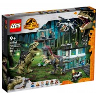 Lego jurassic World 76949 Atacul Giganotozaurului și Therizinosaurului