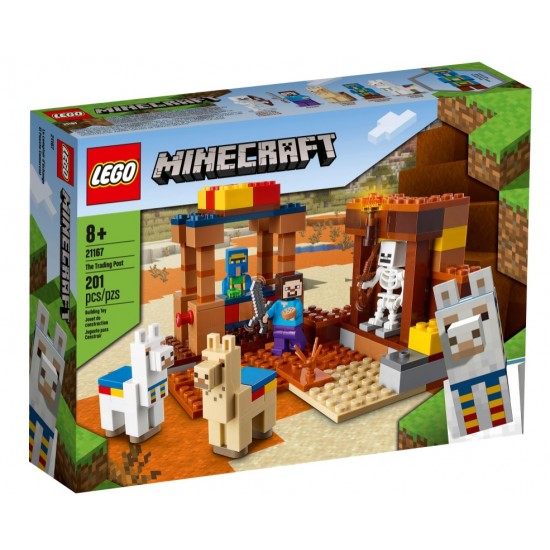 Lego minecraft 21167 tabara negustorului