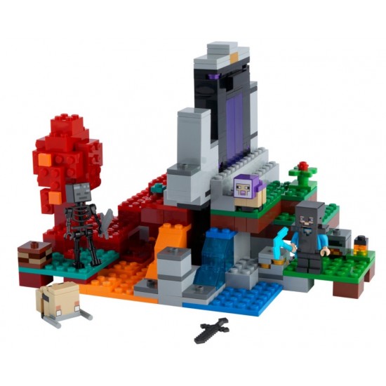 Lego Minecraft 21172 Portalul ruinat