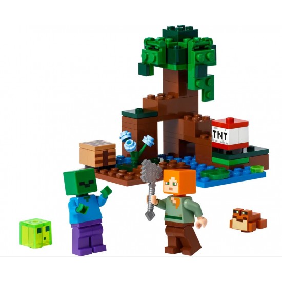 Lego 21240 Minecraft Aventura din mlastina