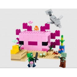 Lego 21247 Minecraft Casa Axolotl