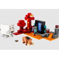 Lego 21255 Minecraft Ambuscada in portalul Nether
