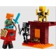Lego Minecraft 21266 Batalie deasupra lavei in Nether