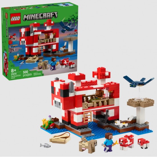 Lego Minecraft 21270 Casa Ciuperca