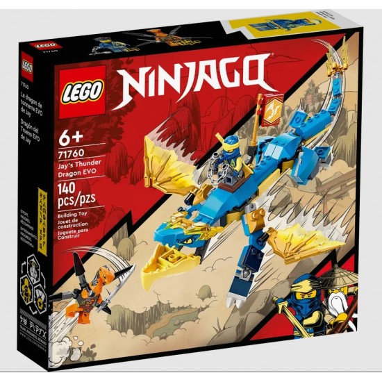 Lego 71760 Ninjago Dragonul Evo al lui Jay