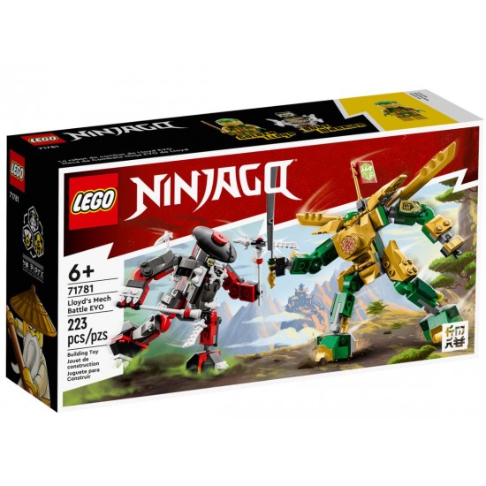 Lego 71781 Ninjago Lupta cu robotul lui Lloyd