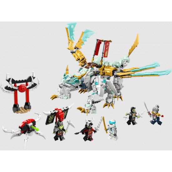 Lego 71786 Ninjago Dragonul de gheata al lui Zane