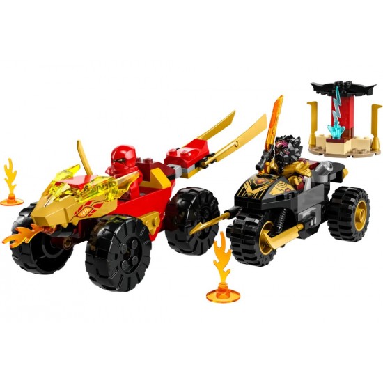Lego 71789 Ninjago Masina lui Kai si motocicleta lui Ras