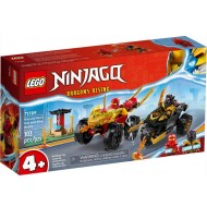 Lego 71789 Ninjago Masina lui Kai si motocicleta lui Ras