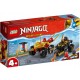 Lego 71789 Ninjago Masina lui Kai si motocicleta lui Ras