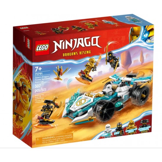 Lego 71791 Ninjago Masina de curse Sprinjitzu a lui Zane