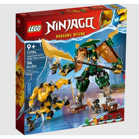 Lego 71794 Ninjago Robotii lui Lloyd si Arin