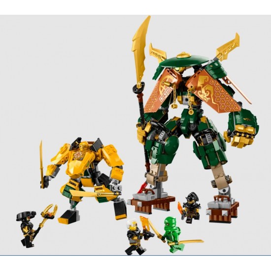 Lego 71794 Ninjago Robotii lui Lloyd si Arin