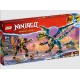 Lego 71796 Ninjago Dragonul Elemental vs Robotul imparatesei