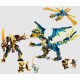 Lego 71796 Ninjago Dragonul Elemental vs Robotul imparatesei
