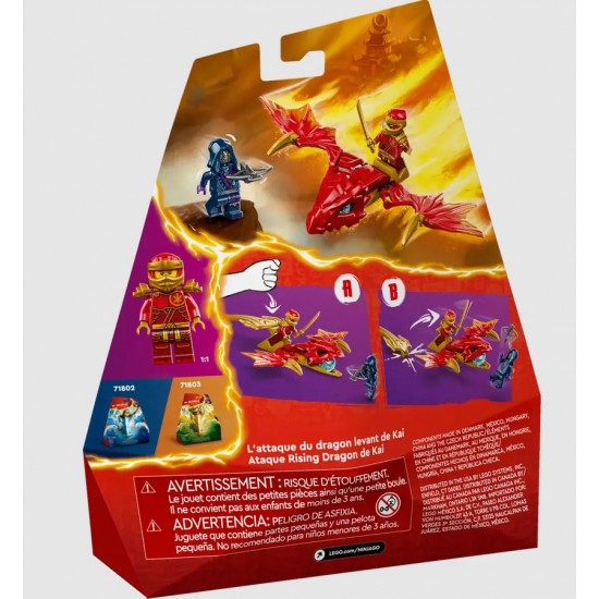 Lego 71801 Ninjago atacul dragonului lui Kai
