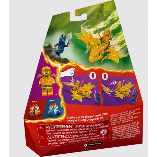 Lego 71803 Ninjago atacul dragonului lui Arin