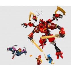 Lego Ninjago 71812 Robotul Ninja catarator al lui Kai