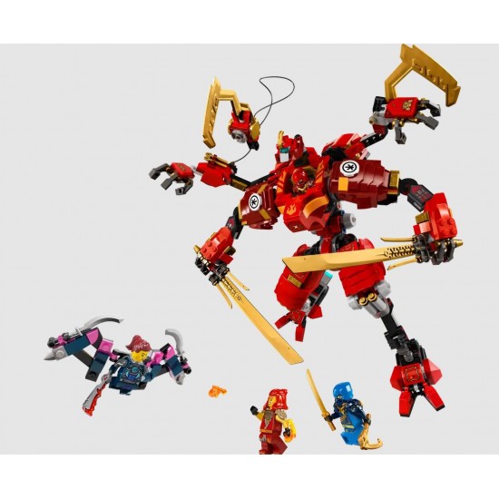 Lego Ninjago 71812 Robotul Ninja catarator al lui Kai