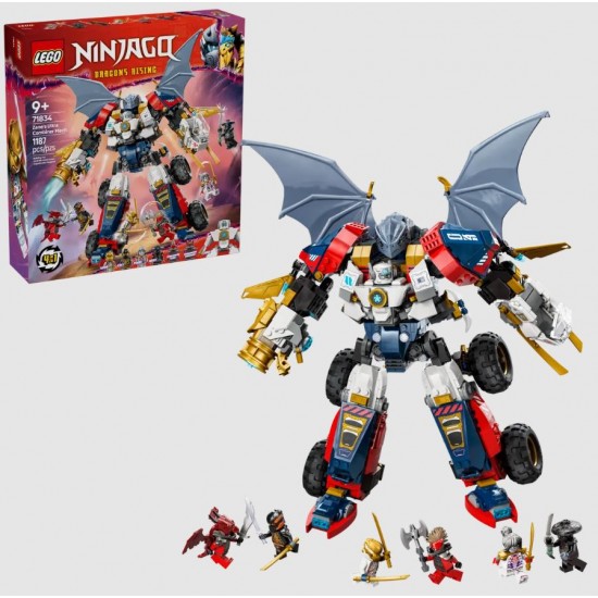 Lego Ninjago 71834 Ultrarobotul combinat al lui Zane