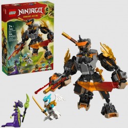 Lego Ninjago 71854 Robotul de misiune al lui Cole și dragonul Zane