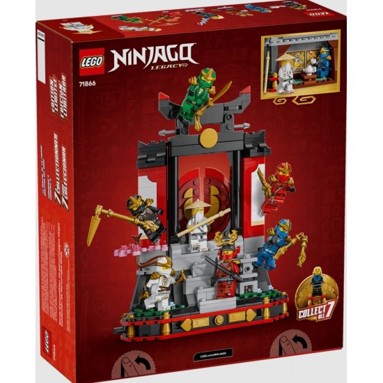 Lego Ninjago 71866 Model pentru etalare cu personaje ninja la a 15-a aniversare
