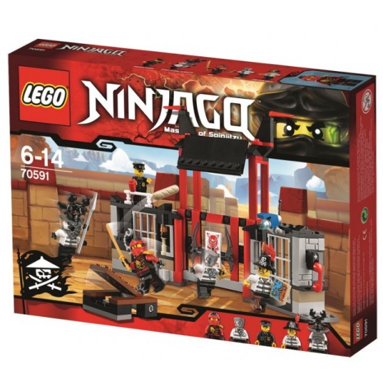 Lego Ninjago 70591 evadarea din inchisoarea Kryptarium