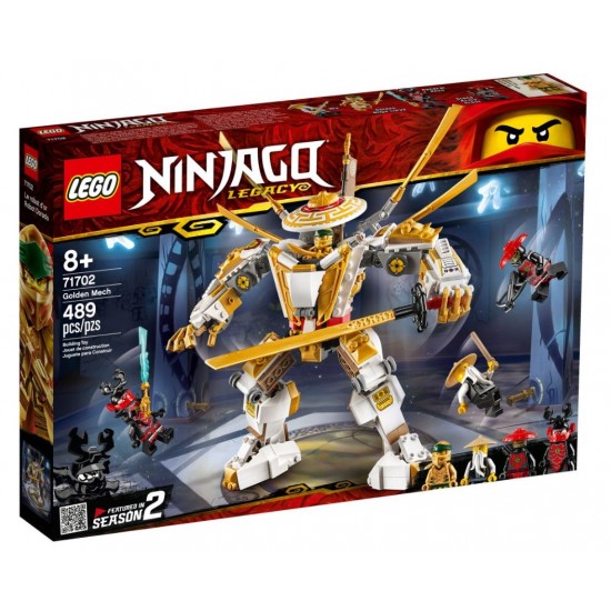 Lego Ninjago 71702 Robotul de aur