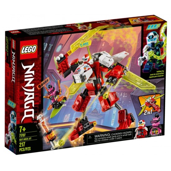 Lego Ninjago 71707 Robotul avion al lui Kai