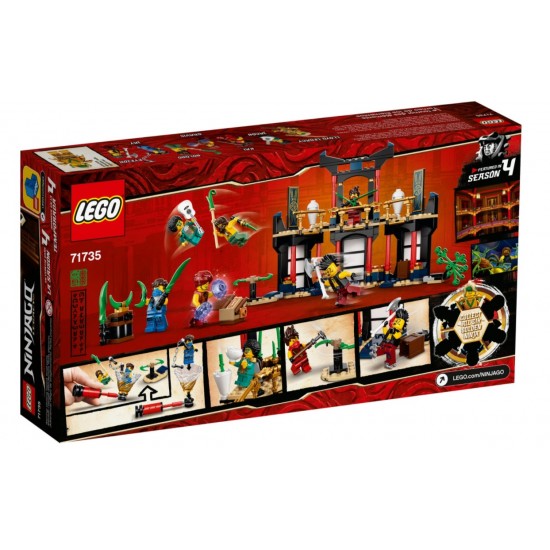 Lego ninjago 71735 turnirul elementelor