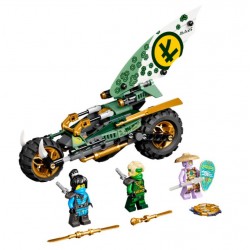 Lego Ninjago 71745 motocicleta chopper de jungla a lui Lyod