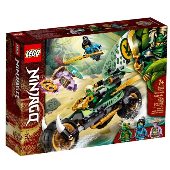 Lego Ninjago 71745 motocicleta chopper de jungla a lui Lyod
