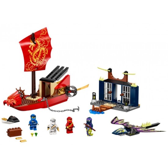 Lego Ninjago 71749 Ultimul zbor al navei Destiny Bounty