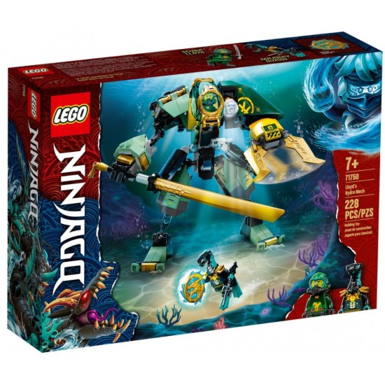 Lego Ninjago 71750 Robotul Hydro al lui Lloyd