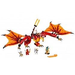 Lego Ninjago 71753 Atacul Dragonului de Foc