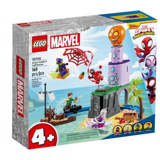 Lego Marvel Echipa lui Spidey la farul lui Green Goblin 10790