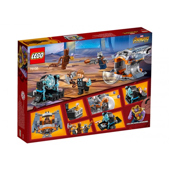 Lego Super Heroes Arma lui Thor 76102