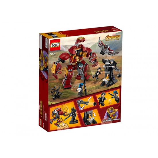 Lego Super Heroes Distrugerea Hulkbuster 76104