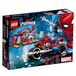 Lego Super Heroes 76113 Spiderman cu motocicleta