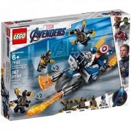 Lego Super Heroes Capitanul America 76123 Atacul outriderilor