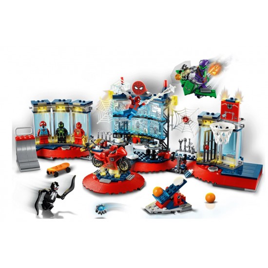 Lego Super heroes 76175 Spiderman atac la adapostul paianjenului