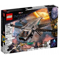 Lego Marvel 76186 Nava libelula a Panterei Negre