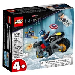 Lego Marvel 76189 Infruntarea dintre Captain America si Hydra