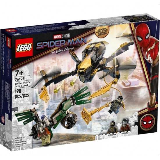 Lego Super Heroes 76195 Duelul cu drona al lui Spiderman